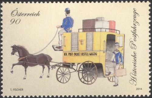 Austria 2014 historical postal - historical,