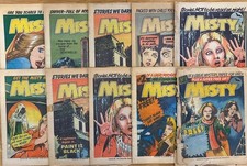 Vintage MISTY comics x 10