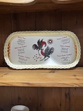 Retro Cocktail Bar Tray with