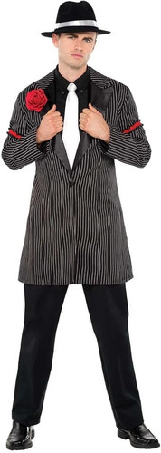 Mens 20s gangster zoot suit - gangster,