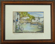 FRAMED Print - Polperro -