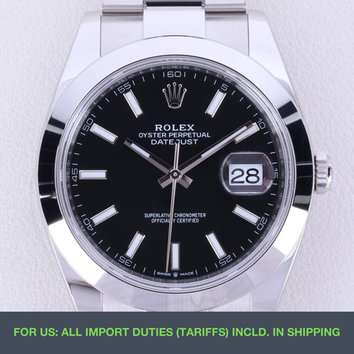 Rolex datejust 126300 41mm - rolex,