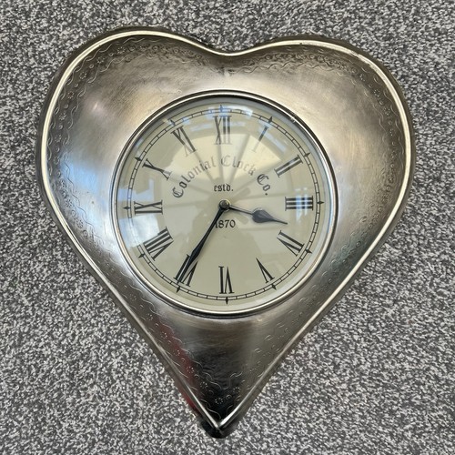 Vintage colonial clock - clock, co