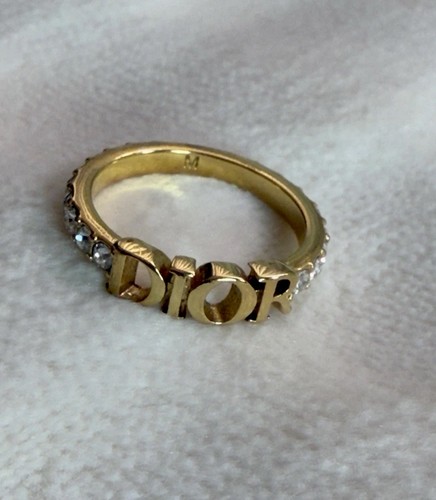 Authentic dior rhinestone - rhinestone, ring