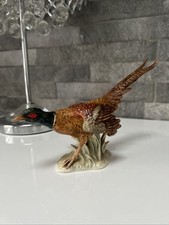 Rare Vintage Goebel 47cm Running Pheasant Ceramic Figurine CV98 1968 Excellent