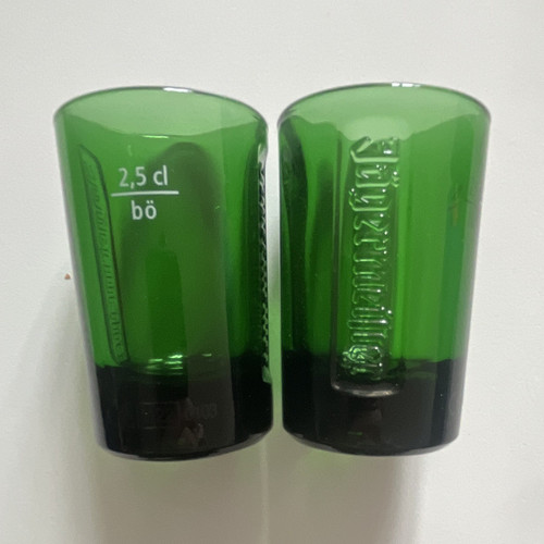 Jägermeister green glass shot - jägermeister,