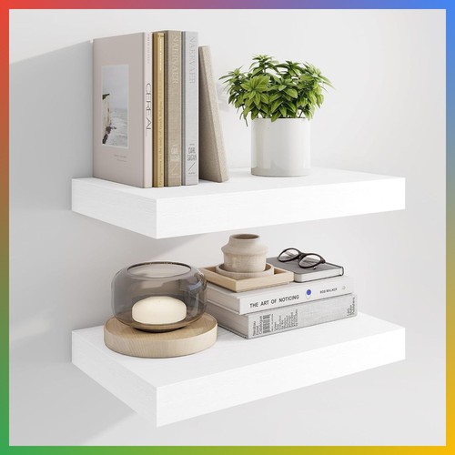 Wooden floating shelves wall - shelves,