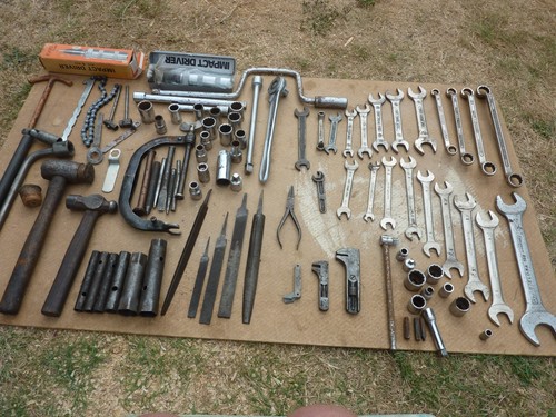 Vintage garage mechanic hand - vintage,