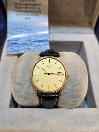 Longines gold plated 33mm - gold,