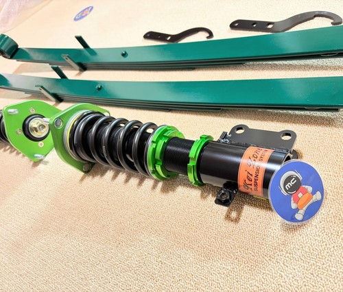 Front coilovers rear leaf - coilovers,