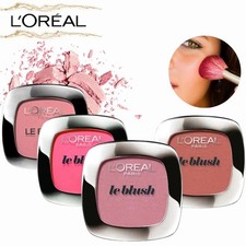 L'OREAL Le Blush True Match Blusher Compact Buildable Powder with Brush & Mirror
