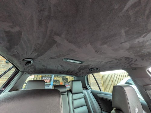 Charcoal headlining kit - charcoal,