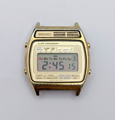 Seiko chronograph alarm - seiko,