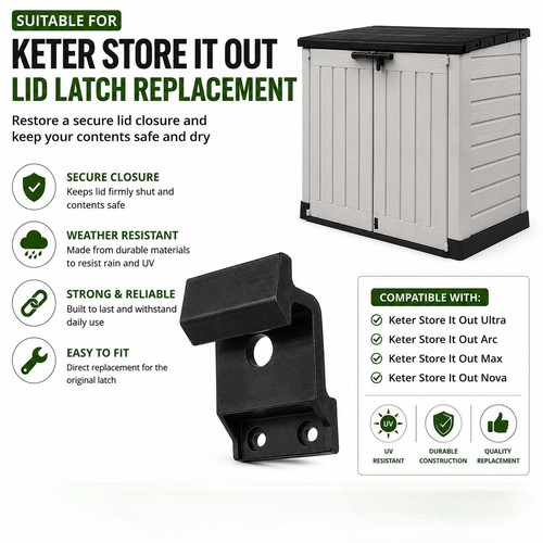 Keter store out lid latch - keter,