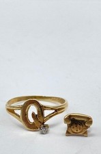 9k Yellow Gold Assorted 2PC