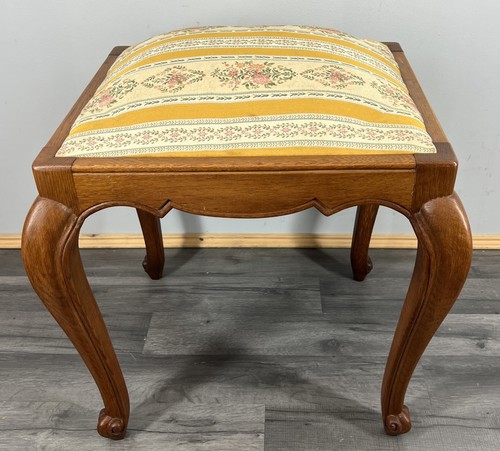 Footstool vintage french louis - footstool,