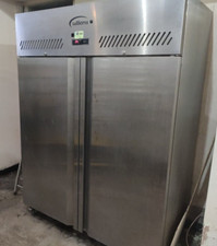 Williams Upright Double Door Meat Chiller Fridge Catering Stainless Steel