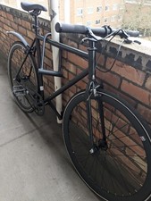 Black Teman Single Speed 56cm With Lock