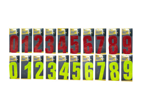 Wheelie bin house numbers - bin,