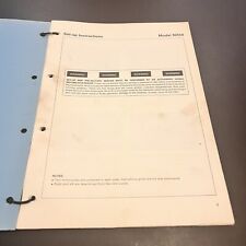 Honda NX50 - Set Up Instructions Supplement Genuine Workshop Service Manual