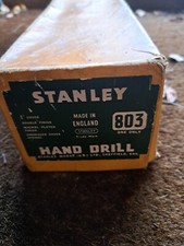 STANLEY 803 HAND DRILL