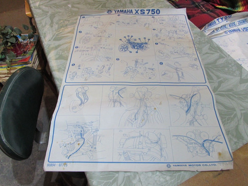 Yamaha xs750 dealer - dealer, assembly