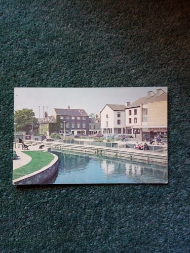 Hs4 vintage postcard - vintage, town
