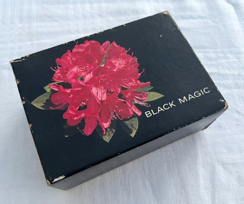 Black magic chocolate box - magic,