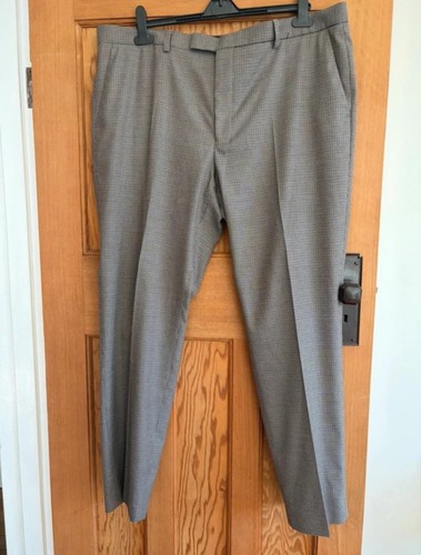 Mens s brown check - m,