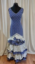 Blue & White Polka Dot
