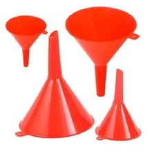 4pc Funnel Set Plastic Pouring