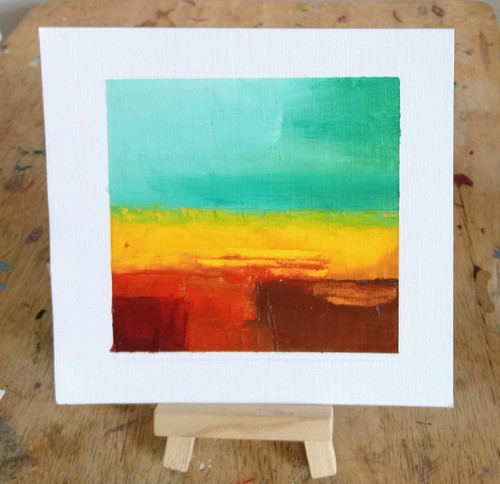 Landscape original oil - landscape,