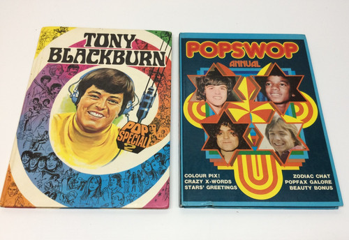 Two vintage pop annuals - vintage,