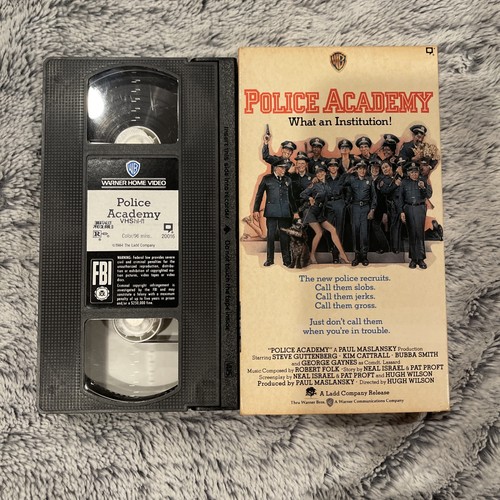 Police academy vhs 1984 - police, comedy