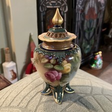 VERY PRETTY HAND PAINTED ROYAL