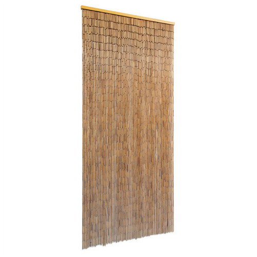 Door curtain bamboo brown - bamboo,