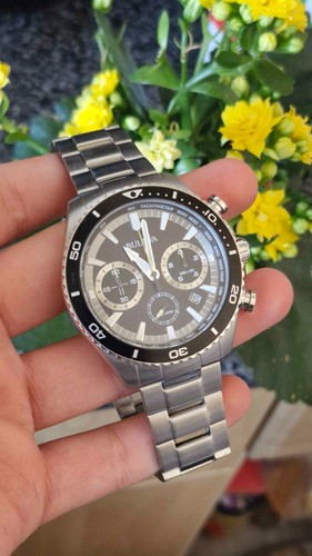 Bulova chronograph 98b298 high - bulova,