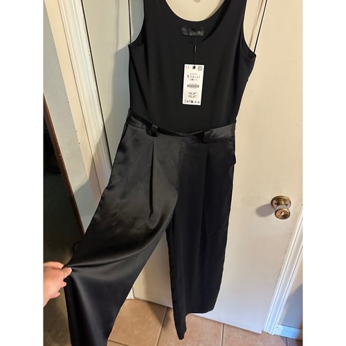 Zara black mixed media - zara,