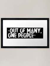 Jamaican Motto Framed Art