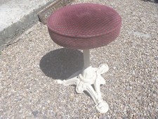 Vintage/Antique Style Cast Iron Pub Stool...Mancave,Bar,Prop??