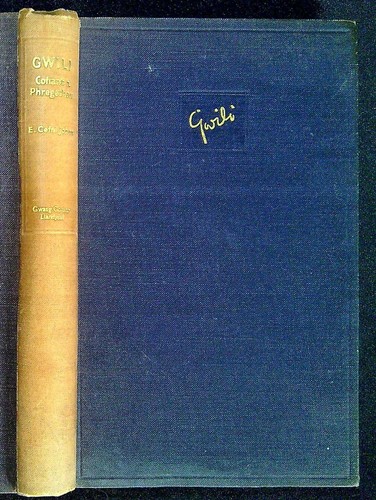 Jones cefni gwili - e,