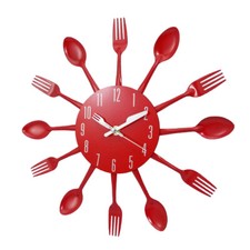 Wall Clock Metal Kitchen