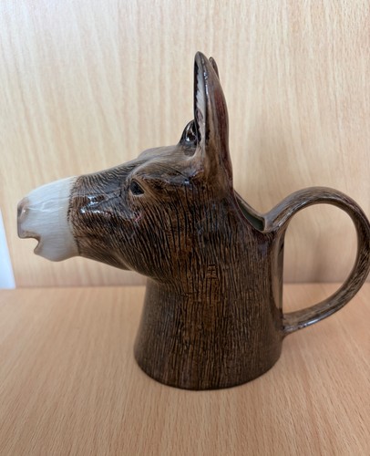 Quail ceramics donkey head - quail,
