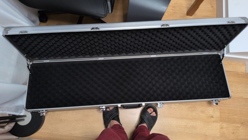 Aluminium gun case - aluminium, |