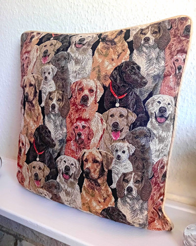 Dog pattern tapestry - pattern,