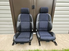 E36 BMW FRONT SPORT HALF LEATHER SEATS SALOON TOURING  97 TO 00  MINT CONDITON