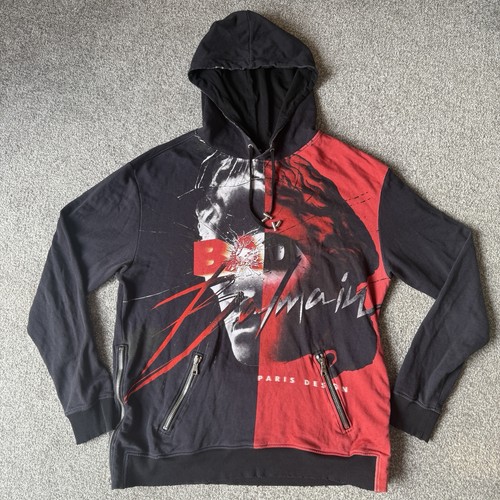 Balmain graphic hoodie - graphic,