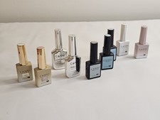 CANNI Gel Nail Polish Set 9pcs UV/LED Base Top Coat Colours Used Once