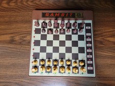VINTAGE The Gambit Electronic Chess WORKS Fidelity Model 6084 Made In USA