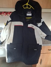 Musto BR2 Jacket Size L Black and reflective white